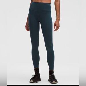 Lululemon Align High Rise Pant 28" Teal Blue Green Size 6